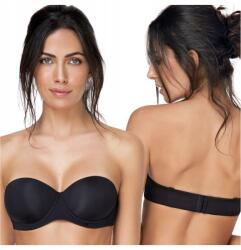 Siélei Önhordó melltartó, merevítőkkel, Könnyű, Sielei, fekete, 80B