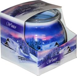 ADMIT Gyertya, Tél, illatos, üvegben, 18 órás égési idő (925)