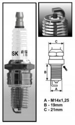 Brisk BRISKSilver Racing L10S (1528) Gyújtógyertya