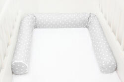 Scamp rácsvédő hengerpárna 300cm - Little Heart White Gray