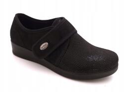 Fly Flot Fekete Elasztikus Tépőzáras Női Félcipő Fly Flot, Size 40 (N3 886 5D)