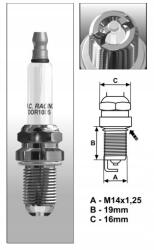 Brisk BRISKTurbo Racing gyújtógyertya DOR14DS (1720)