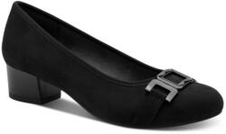 Jana Soft Line női fekete körömcipő 22369-45-001 07717