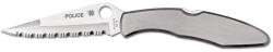 Spyderco POLICE SS SERRATED C07S EDC Zsebkés (PR-C200190011)