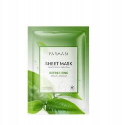 Farmasi Frissítő maszk a lepedőben, zöld tea kivonattal, kombinált bőrre (1001118)