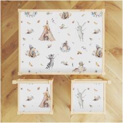 Epson Vízálló matrica Ikea Latt gyerekszékre Boho stílusú állatok (latt_1700)