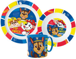 Stor Mancs Őrjárat Pup Power étkészlet, micro műanyag szett NETSTF33354 (NETSTF33354)