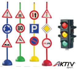 Italveneta Didattica Kresz tábla szett A közlekedési lámpával (202)