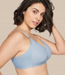 Naturana 5232 merevítő nélküli melltartó, kék, 84% poliészter, Size 85B