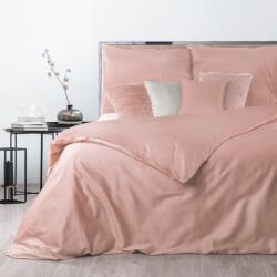 Takoy Lenjerii de pat 160x200 cm netede din mako-satin din bumbac culoare roz pudră DELIA Reina Line Lenjerie de pat