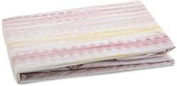 Takoy Cearceaf cu elastic 220x200x30cm din bumbac culoare violet cu model geometric 105 g/m2 PRINT