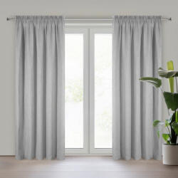 Takoy Draperie JUDITA din material cu amestec de In cu efect de ploaie în stil eco 140 x 300 cm