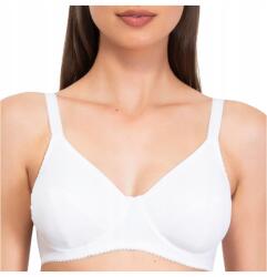 Siélei Puha Melltartó, 100% pamut, fehér, Size 100C