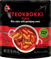 O`Food O'Food original tteokbokki-pikáns gochujang szósszal 260 g - vitalora