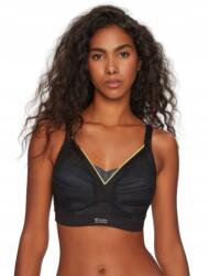 Champion Fekete Sportmelltartó Sárga Betéttel 70F J5G