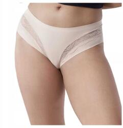 Julimex Bugyi Kiss, bézs, Size S, csipkével (5902578965680)