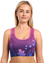 Dedoles Vidám női sportmelltartó Dedoles Lila levelek (D-W-AW-GB-C-RP-1281) S