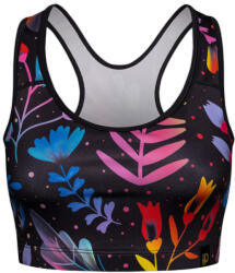 Dedoles Vidám női sportmelltartó Dedoles Neon virágok (D-W-AW-GB-C-RP-1098) XXL
