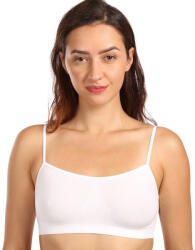 Moravec Női melltartó Moravec varrás nélküli fehér (Daily top) L/XL