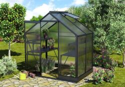 Vitavia üvegház VITAVIA APOLLO 2500 PC 4 mm fekete színű (LG4390)