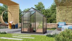 Vitavia üvegház VITAVIA VENUS 2500 PC 4 mm fekete színű (LG4629)