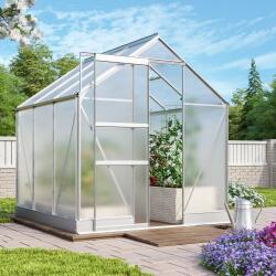 Vitavia üvegház VITAVIA APOLLO 3800 PC 4 mm ezüst színű (LG4392)