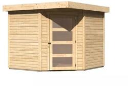 Karibu fából készült kerti ház KARIBU SCHWANDORF 5 (73470) natur (LG3904)