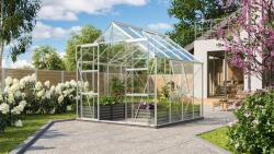 Vitavia üvegház VITAVIA URANUS 6700 tiszta üveg 3 mm ezüst színű (LG1035)
