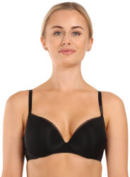 Calvin Klein Női melltartó Calvin Klein megerősített merevítővel fekete (QF1738E-001) 75C