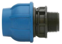 Irritec KPE egyenes csatlakozó 63x2" KM 16 BÁR