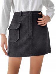 Shein L Mini Szoknya Dekoratív Zseb