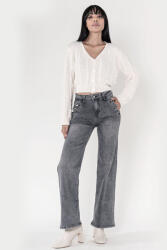 Nina Carter Blugi Dama Evazati Nina Carter Gri inchis P195-17A M10 (P195-17ADARKGREY-36)