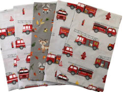  II. osztályú pamut 5 db -os kispárna huzat csomag / fiús szett