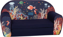  Mama Kiddies prémium szétnyitható dupla gyerekfotel - Under the sea