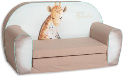  Mama Kiddies prémium szétnyitható dupla gyerekfotel - Giraffe on Mana