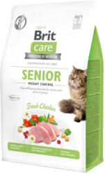Brit Care Cat Grain Free Senior Weight Control macskatáp 0, 4kg (BCC40952)