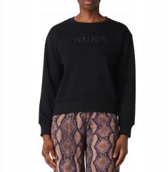 PINKO Női Pulóver, hímzett logóval, Size S, fekete, -10% (101781 A130)