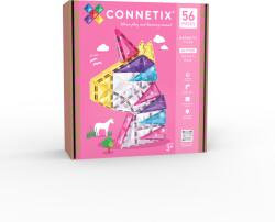Connetix mágneses építőjáték (csillám) - Unicorn Pack (56 db)