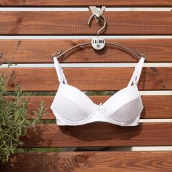 Lama Lány melltartó, pamut, fehér, Size 70 (G-2000BR-01)