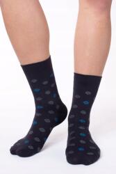  Férfi alkalmi zokni, Size 39-42, grafit szín, 77% pamut (248875)