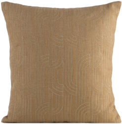 Takoy Lenvászon struktúrájú díszpárnahuzat MILA hímzéssel