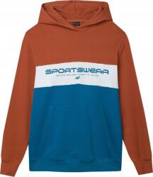 4F Férfi kapucnis pulóver, Size L, pamut, poliészter, kenguru zsebbel, 4F logóval (5904698704187)