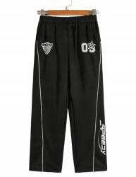 Shein 128 Nyomott Mintás Fiú Melegítőnadrág