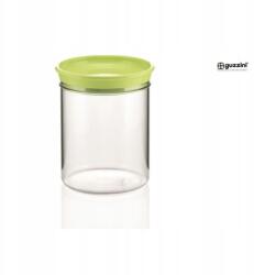 Guzzini Kerek Befőttesüveg 1L Casa Guzzini, zöld, akril/polietilén (8008392331780)