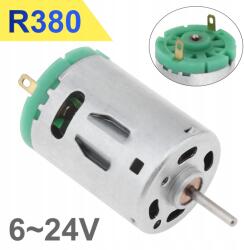  R380 Micro DC motor Diy játékokhoz, hajszárítóhoz, mini ventilátorhoz (EPC_MTR_006)