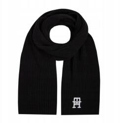 Tommy Hilfiger Női Sál, Th Monogram, fekete, 190×30cm (8720641994361)