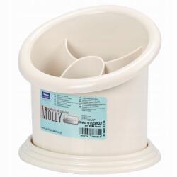 Galicja Molly Evőeszköztartó, krémszínű, állvánnyal (8386_krem)