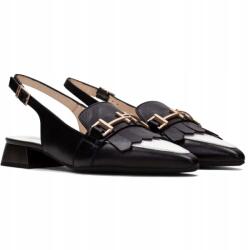 Hispanitas Női szandál Hispanitas CHV253817 SOHO-V25 Black/white fehér Bőr MÉRET36 (CHV253817 SOHO-V25 BLACK/WHITE)