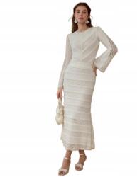 Shein S Csipkés MIDI Szoknya