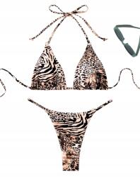 Shein Kétrészes Mintás Bikini